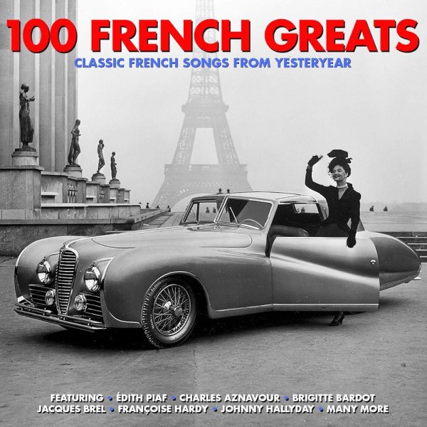 CD V/A — 100 French Greats (4CD) фото