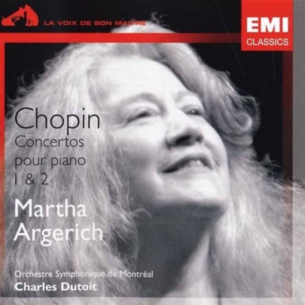 CD Martha Argerich / Charles Dutoit — Chopin. Concertos Pour Piano 1 & 2 фото