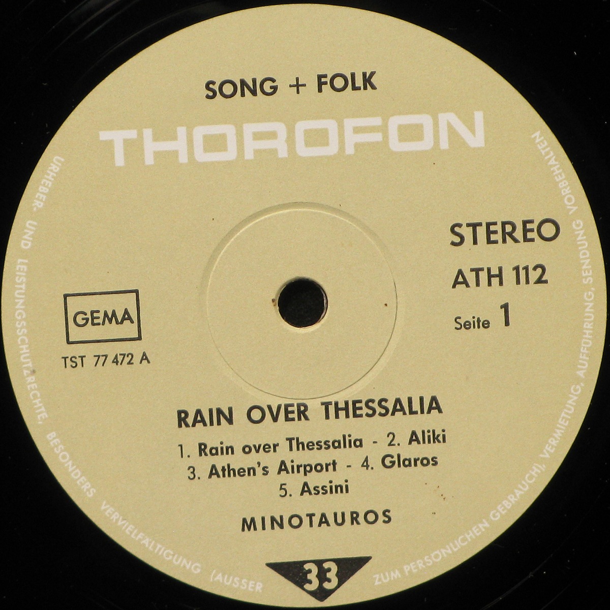 LP Minotauros — Rain Over Thessalia фото 2