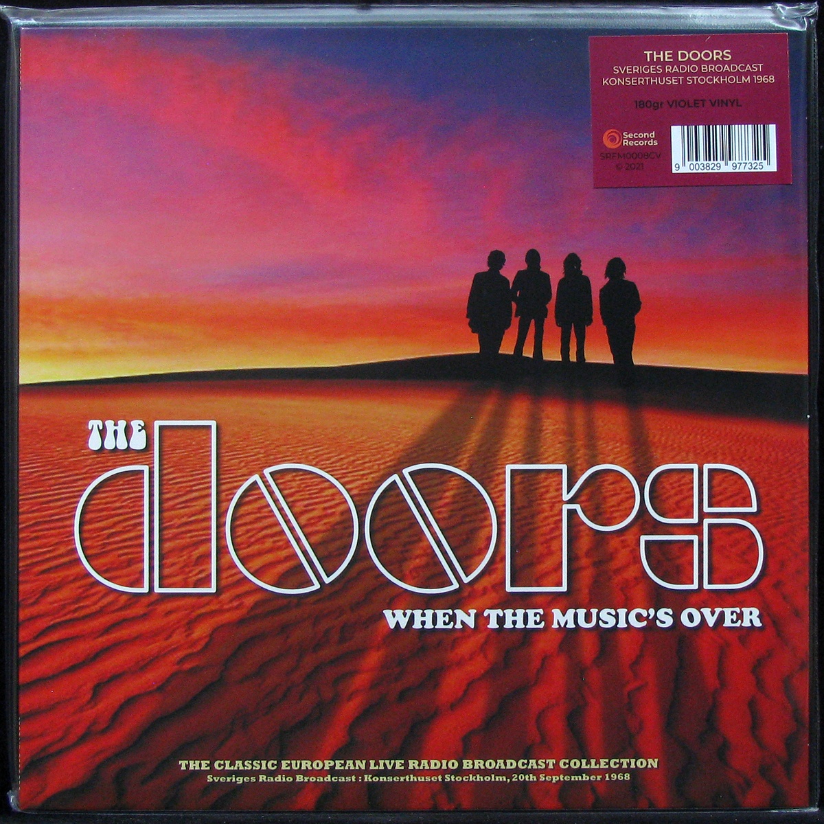 LP Doors — When The Music's Over (violet vinyl) фото