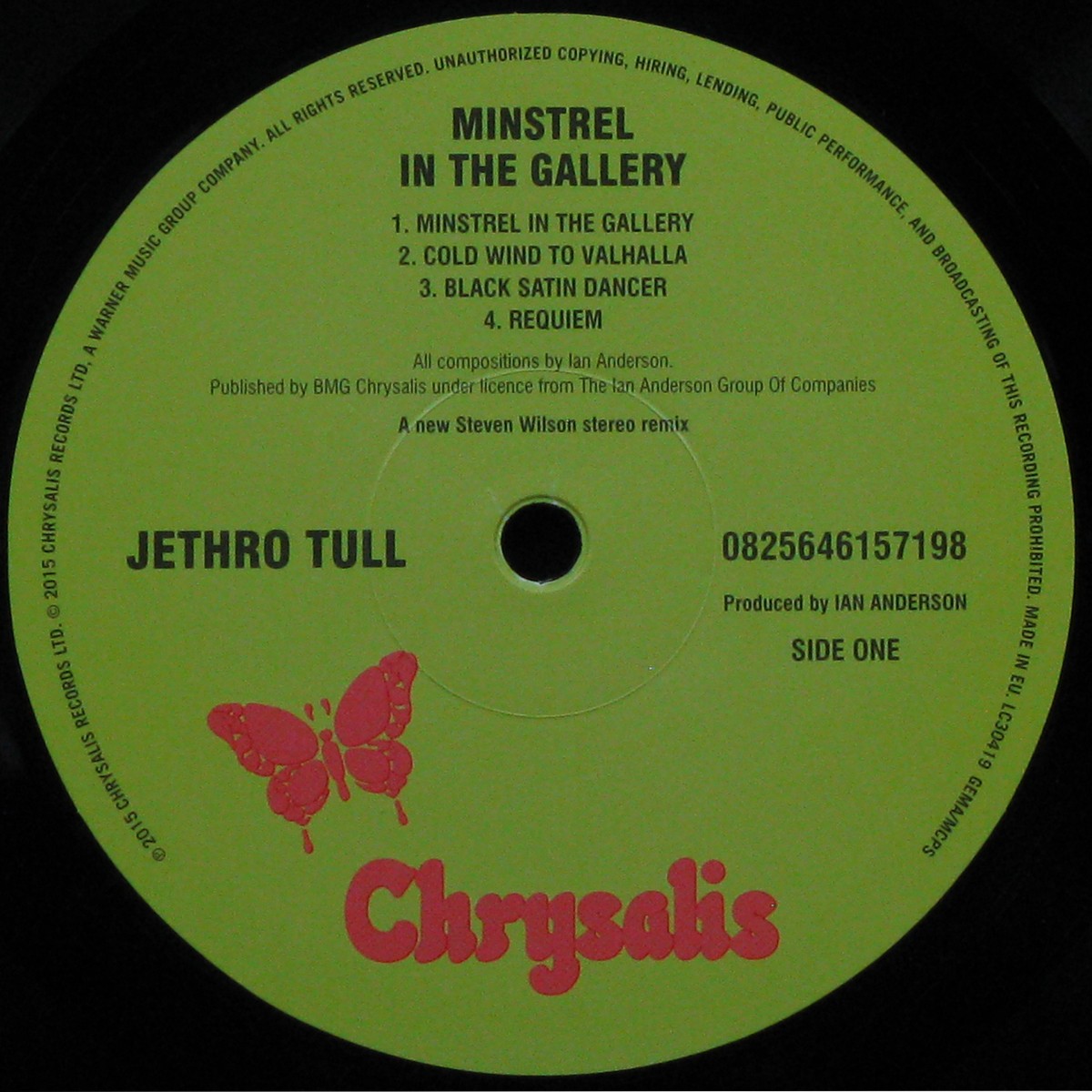 LP Jethro Tull — Minstrel In The Gallery (+ book) фото 4