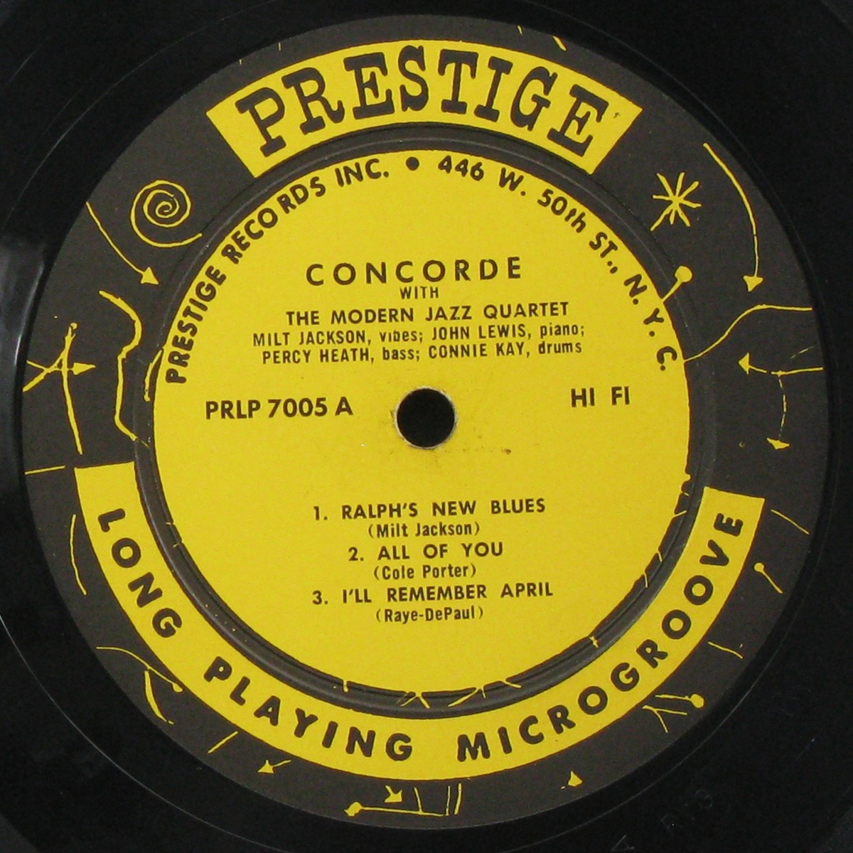 LP Modern Jazz Quartet — Concorde фото 3