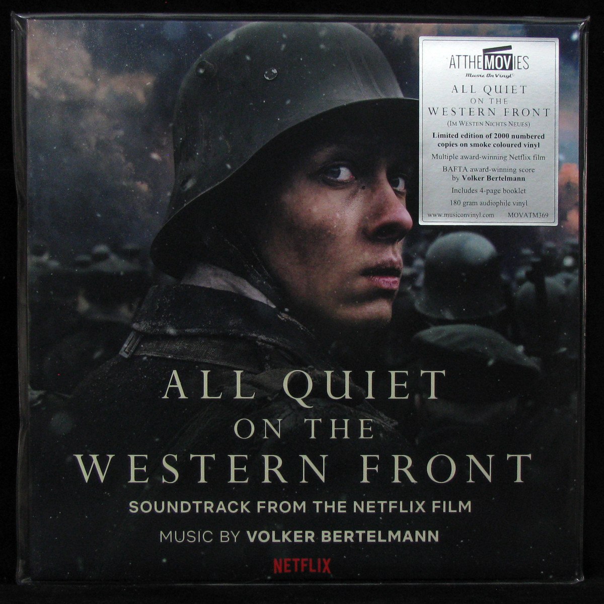 LP Volker Bertelmann — All Quiet On The Western Front (coloured vinyl, + booklet) фото