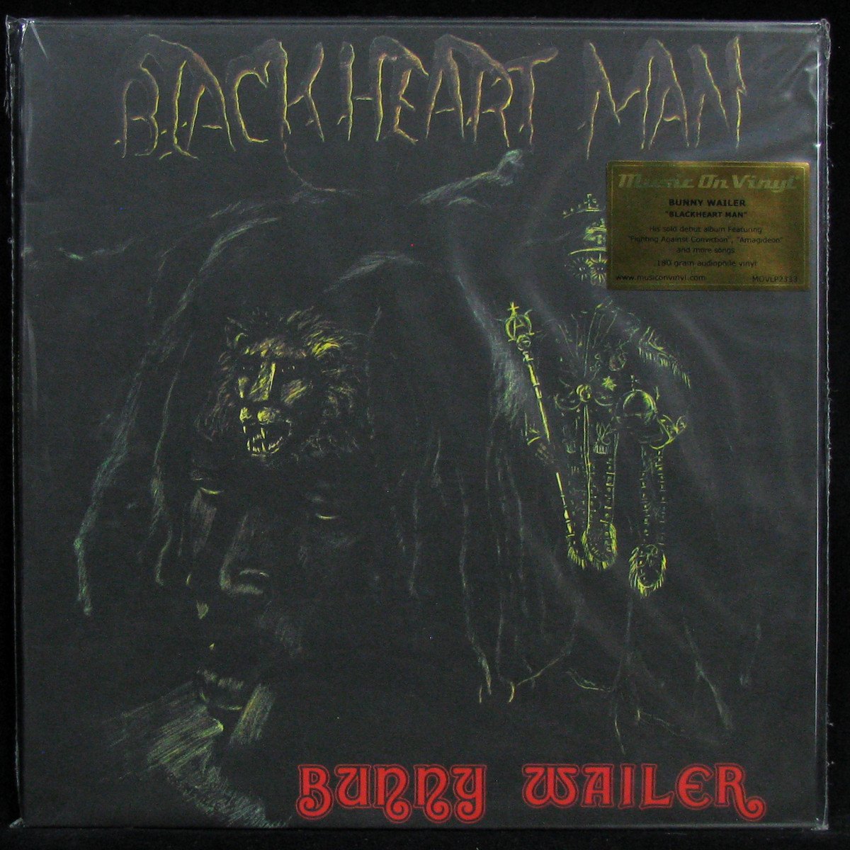 LP Bunny Wailer — Blackheart Man фото