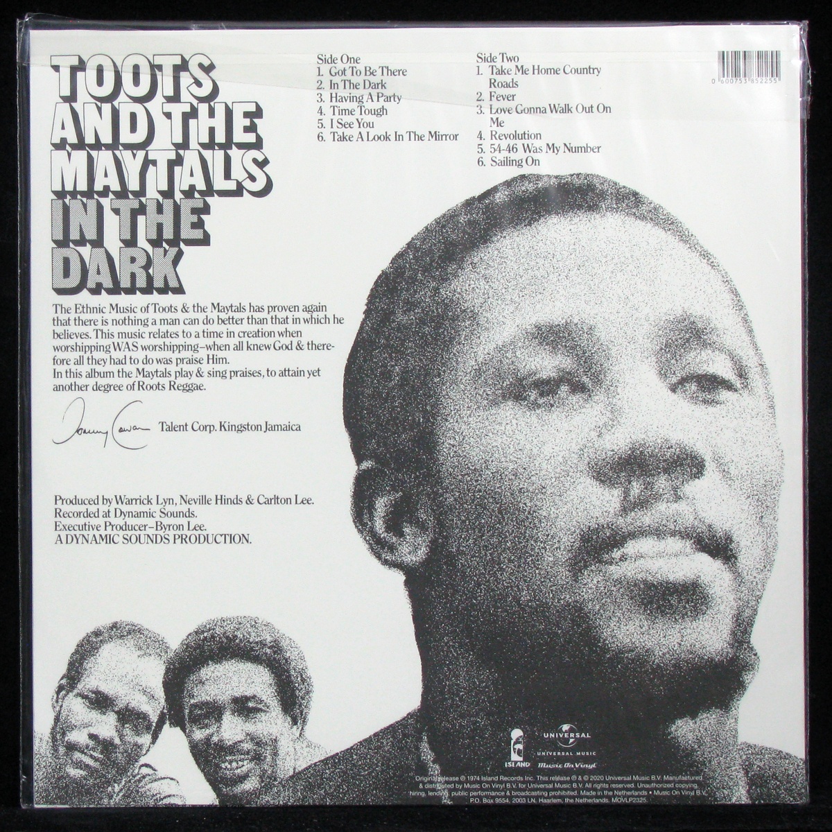 LP Toots & The Maytals — In The Dark фото 2