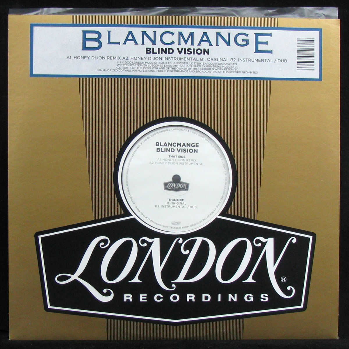 LP Blancmange — Blind Vision (Honey Dijon Remixes) (single) фото