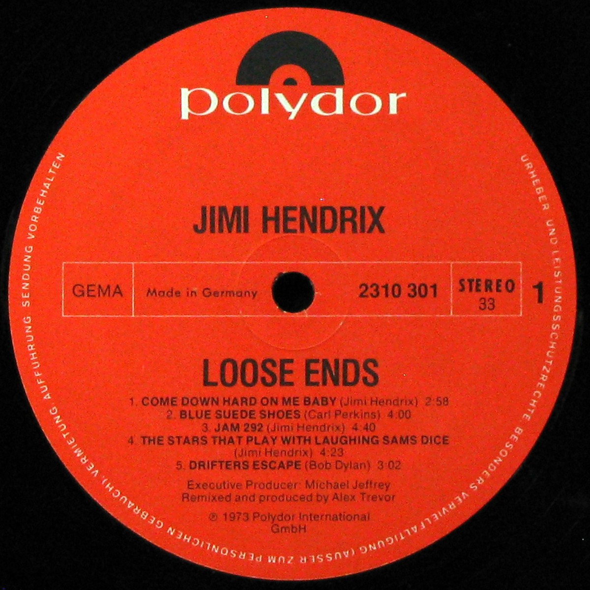 LP Jimi Hendrix — Loose Ends фото 2