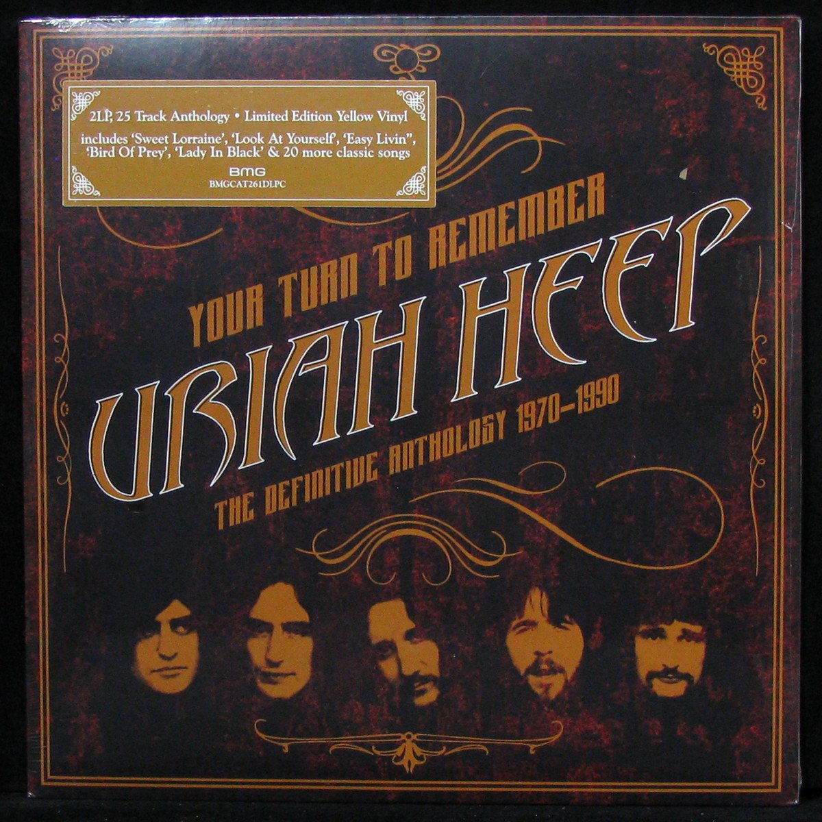 LP Uriah Heep — Your Turn To Remember (2LP, coloured vinyl) фото