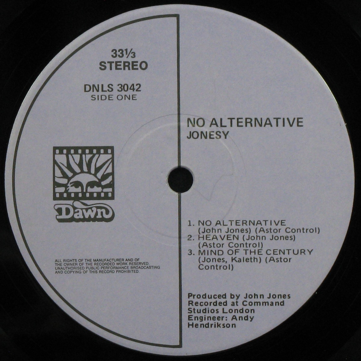 LP Jonesy — No Alternative фото 4