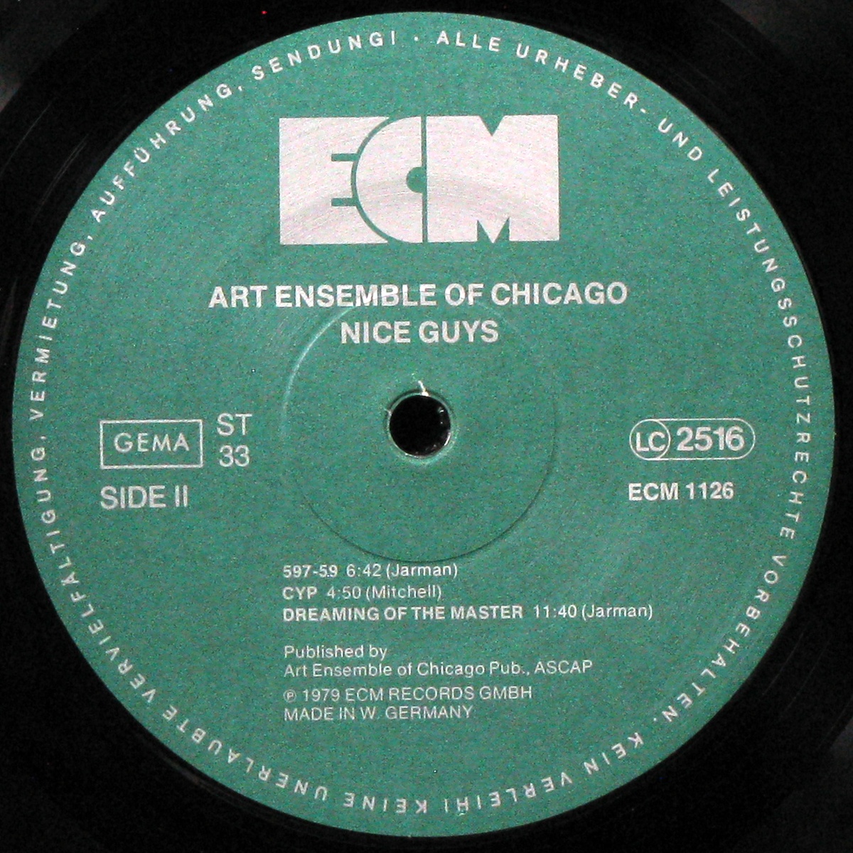 LP Art Ensemble Of Chicago — Nice Guys фото 4