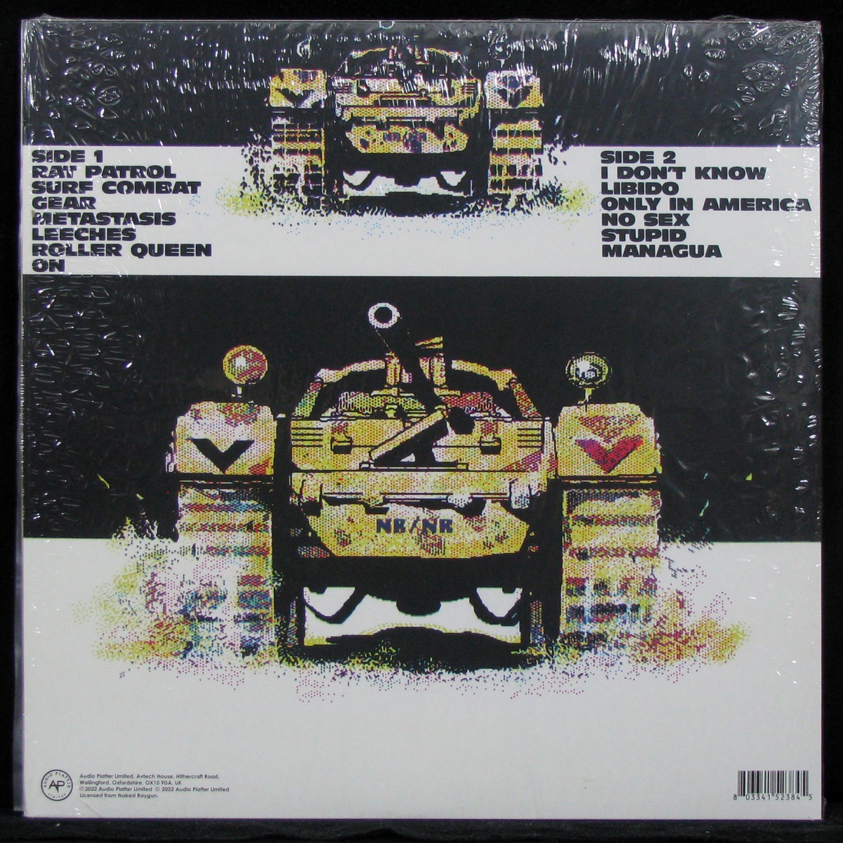 LP Naked Raygun — Throb Throb (coloured vinyl) фото 2