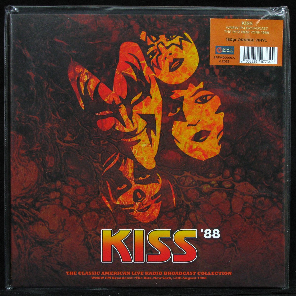 LP Kiss — Live At The Ritz, New York 1988 (coloured vinyl) фото