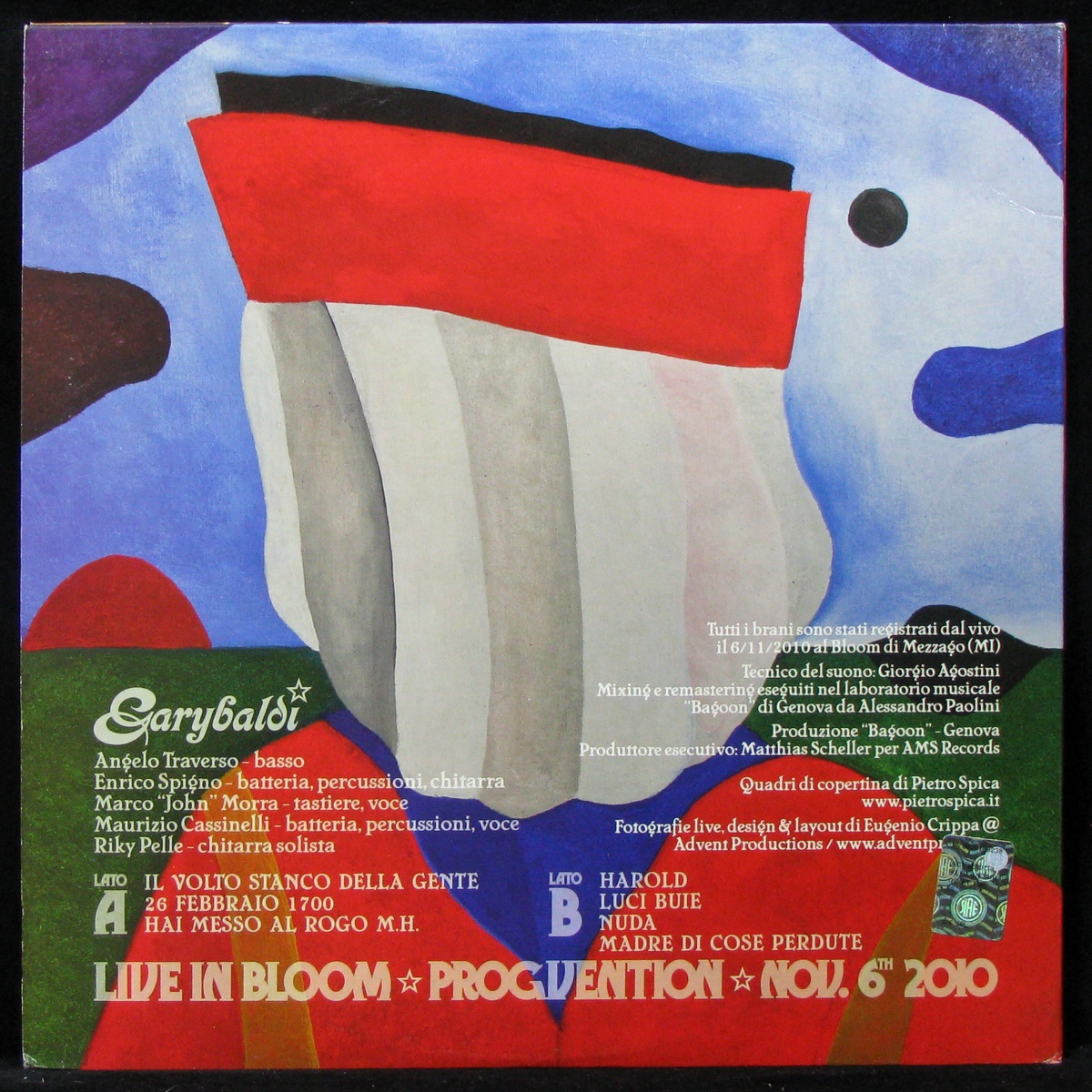 LP Garybaldi — Live In Bloom фото 2