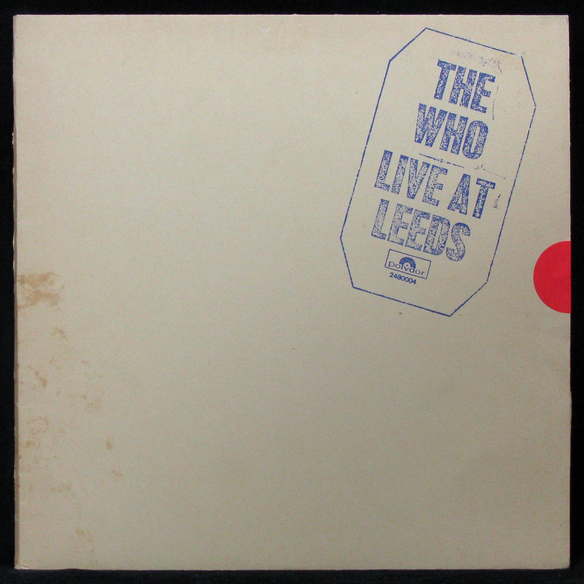 LP Who — Live At Leeds фото