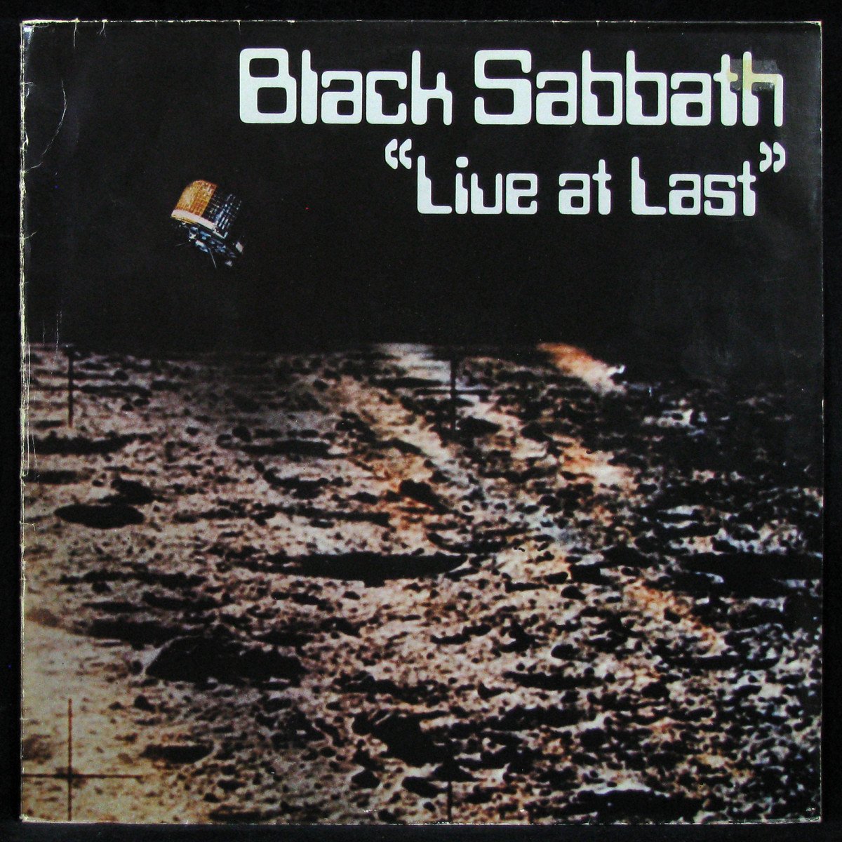 LP Black Sabbath — Live At Last фото