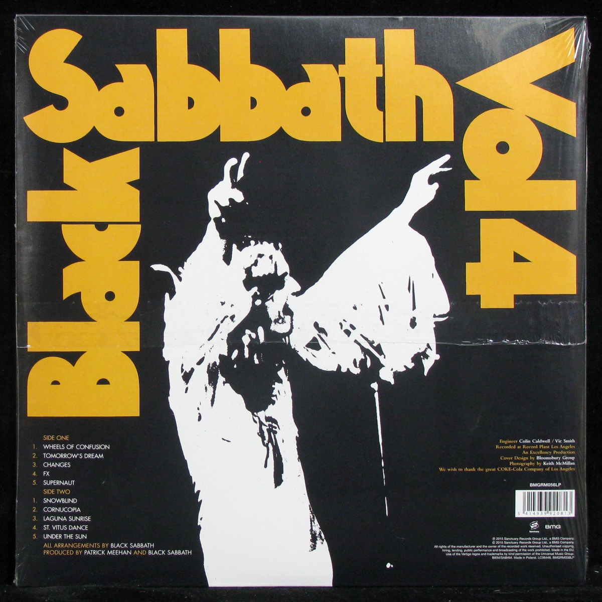 LP Black Sabbath — Black Sabbath Vol. 4 (2LP) фото 2