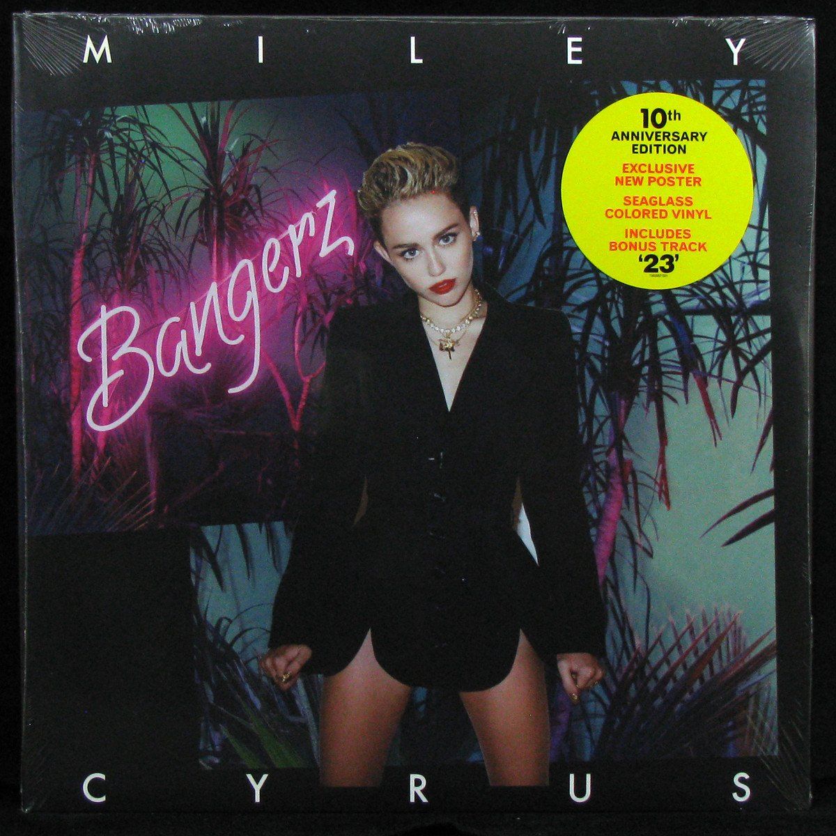 LP Miley Cyrus — Bangerz  (2LP, coloured vinyl, + poster) фото