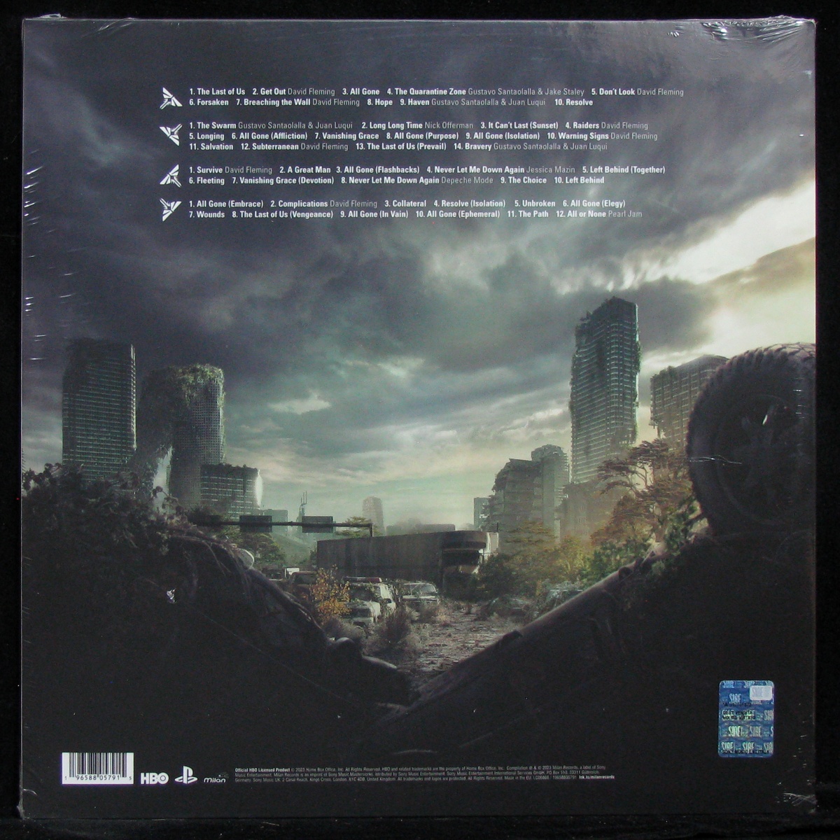 LP Gustavo Santaolalla — Last Of Us: Season 1 (2LP, coloured vinyl, + poster) фото 2