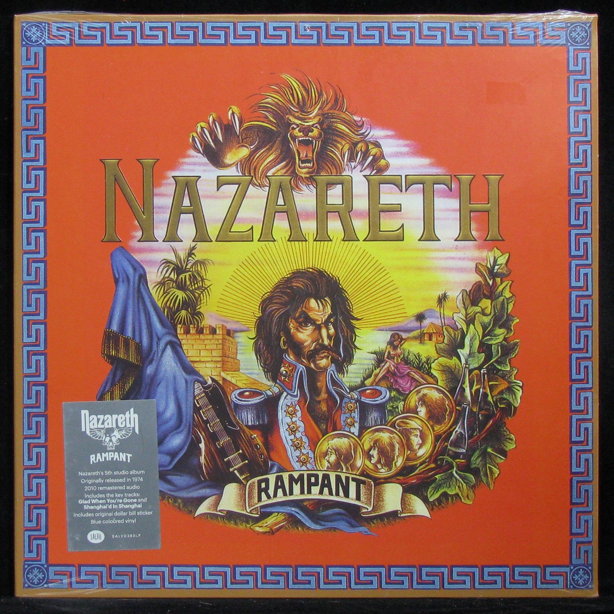 LP Nazareth — Rampant (coloured vinyl) фото