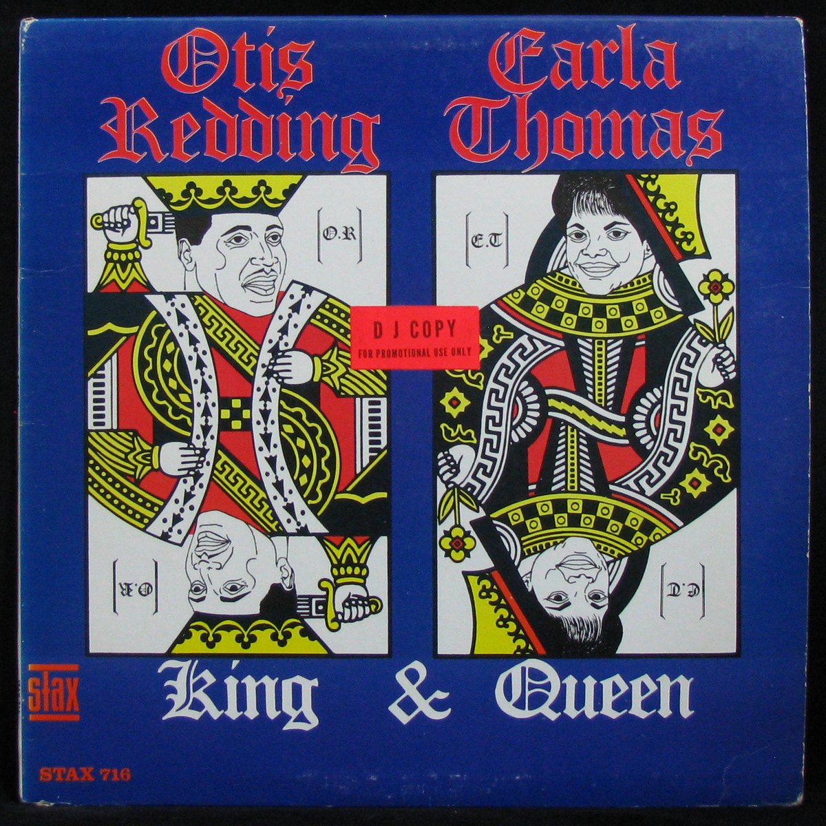LP Otis Redding / Carla Thomas — King & Queen (promo, mono) фото