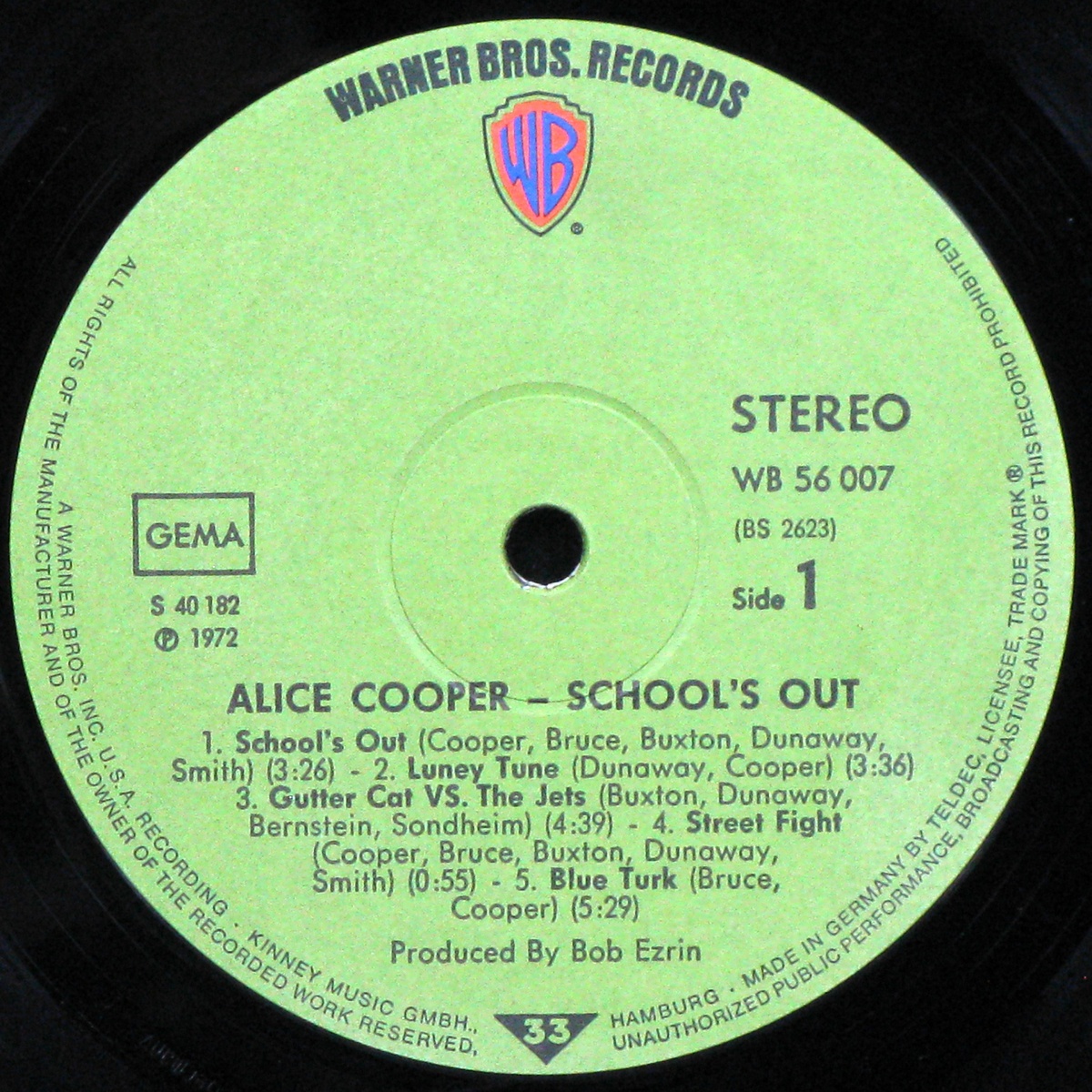 LP Alice Cooper — School's Out фото 4
