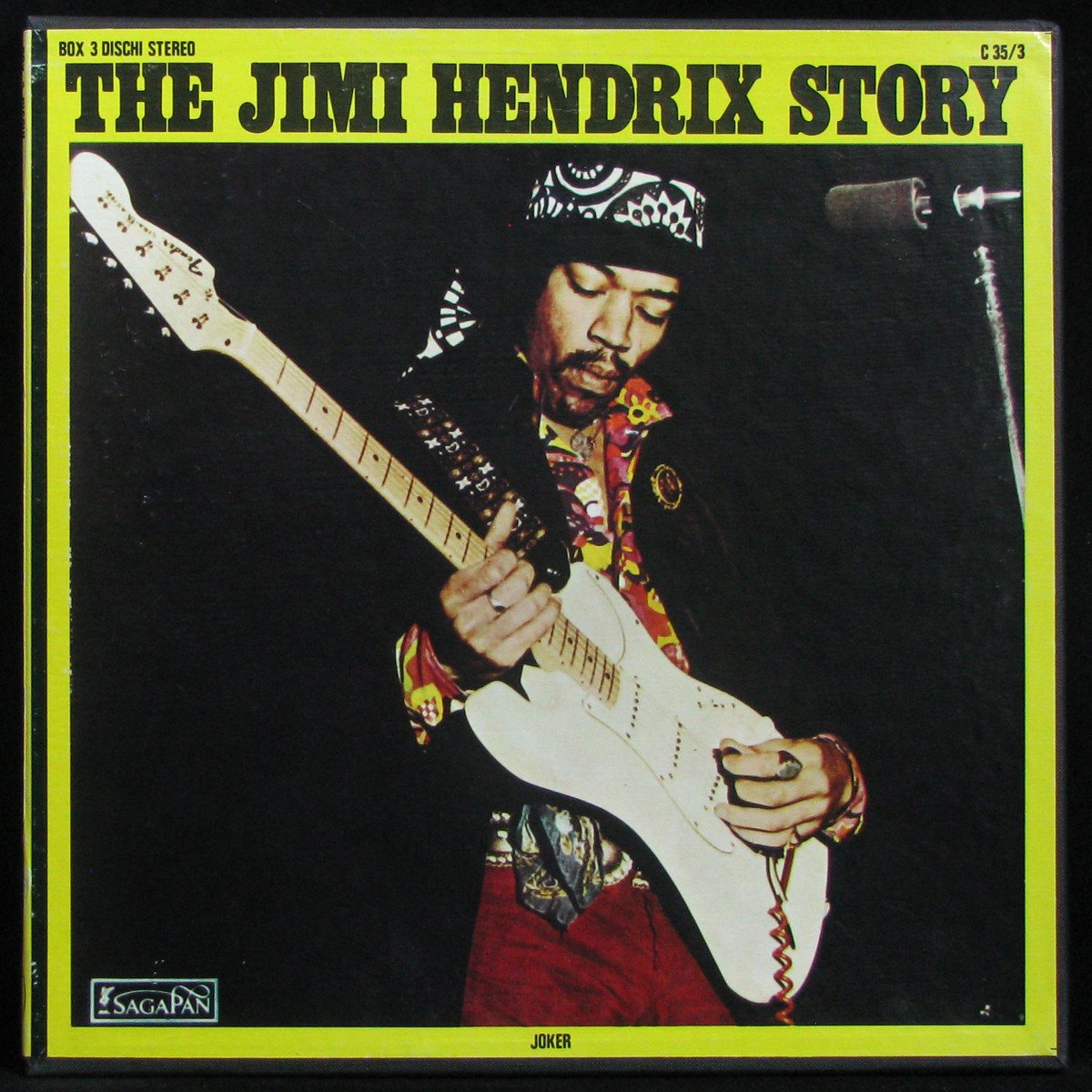 LP Jimi Hendrix — Jimi Hendrix Story Vol. 1-3 (3LP BOX) фото