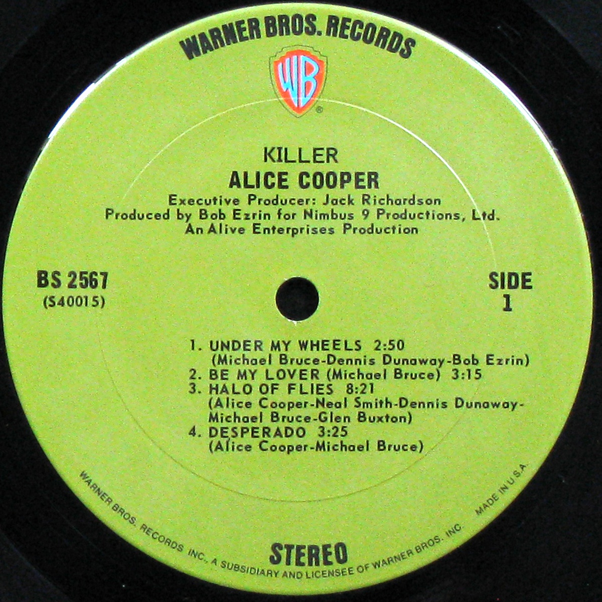 LP Alice Cooper — Killer фото 3
