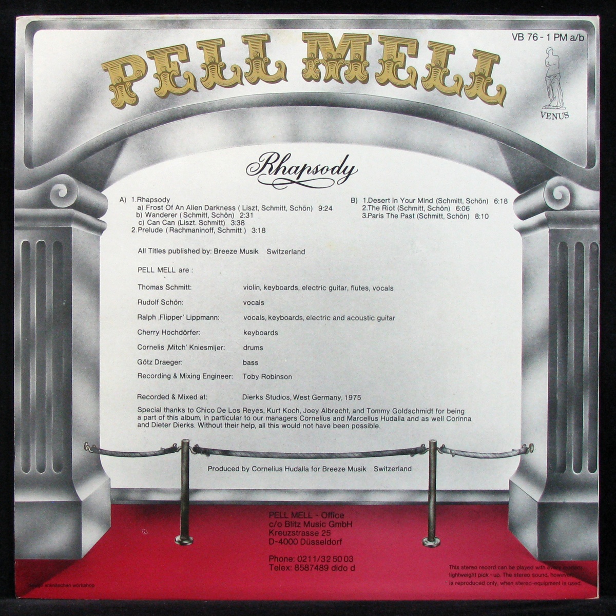 LP Pell Mell — Rhapsody фото 2
