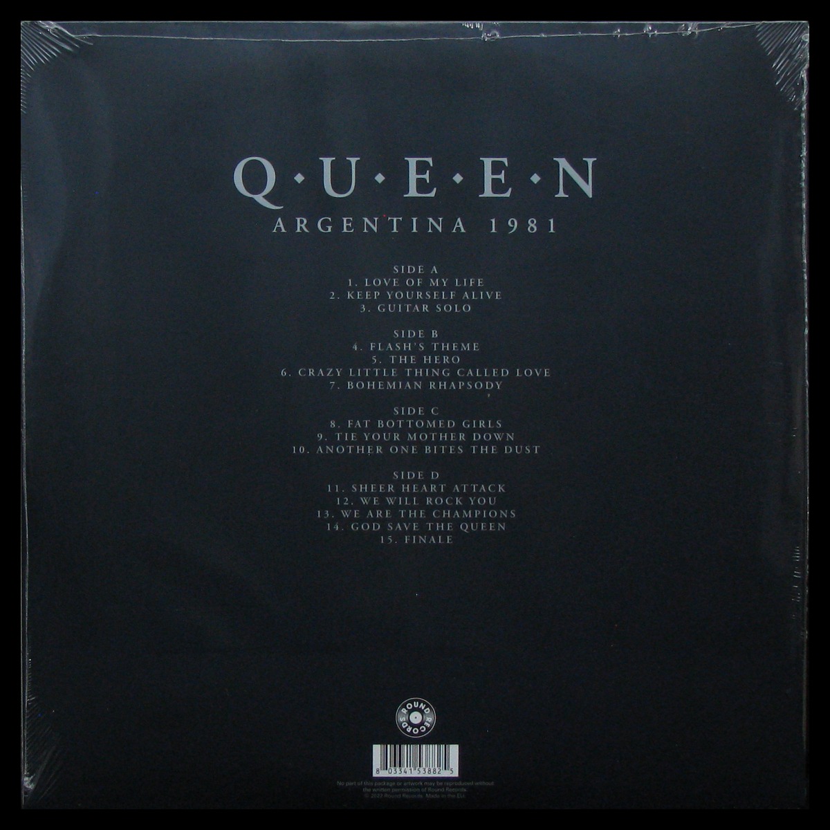LP Queen — Argentina 1981 The Complete Buenos Aires Broadcast Volume Two (2LP) фото 2