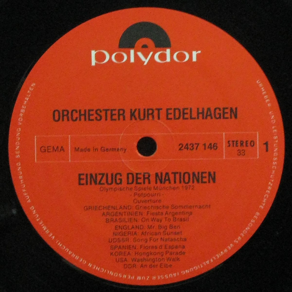 LP Kurt Edelhagen — Einzug Der Nationen (2LP Box) фото 2