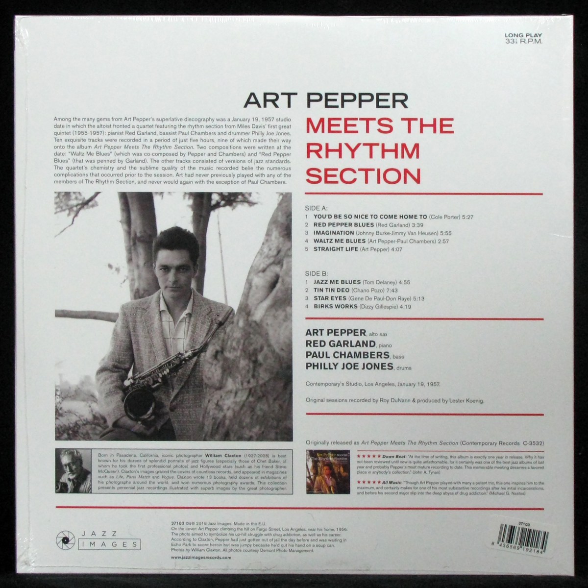 LP Art Pepper — Meets The Rhythm Section фото 2