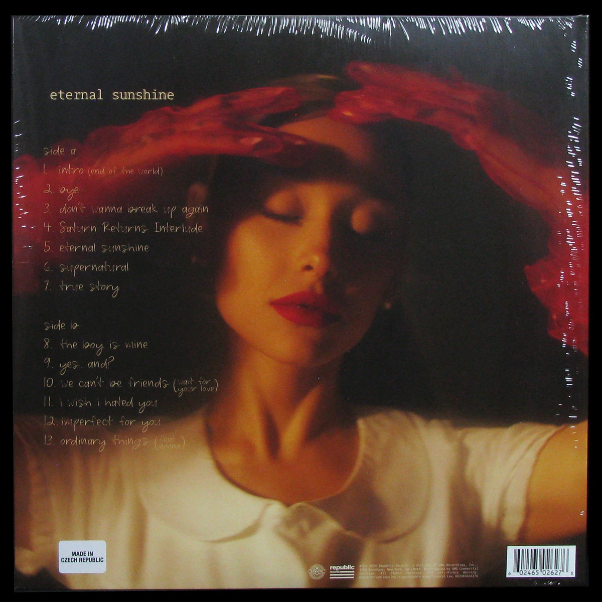 LP Ariana Grande — Eternal Sunshine (coloured vinyl, + booklet) фото 2