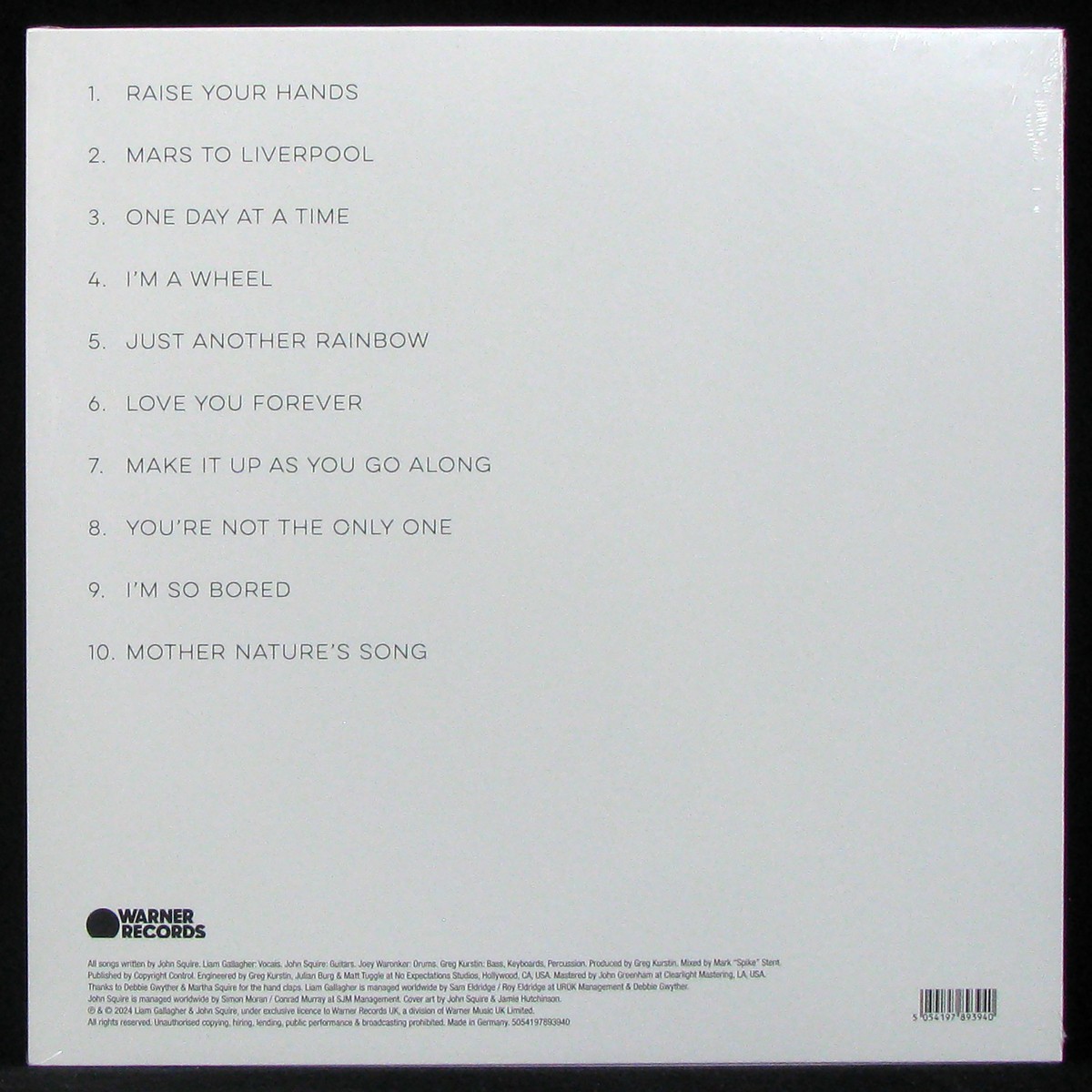 LP Liam Gallagher / John Squire — Liam Gallagher John Squire фото 2