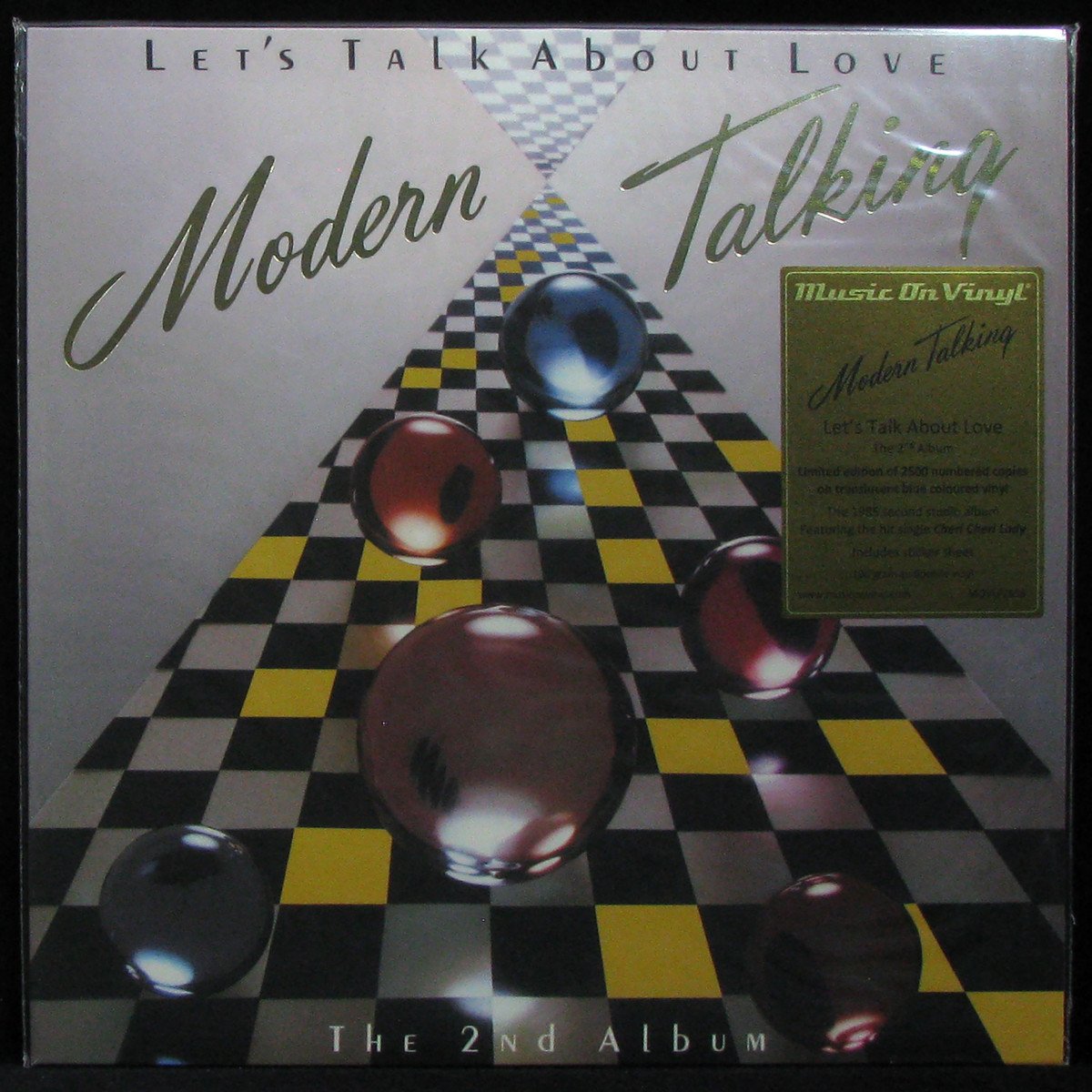 LP Modern Talking — Let's Talk About Love - The 2nd Album (coloured vinyl) фото