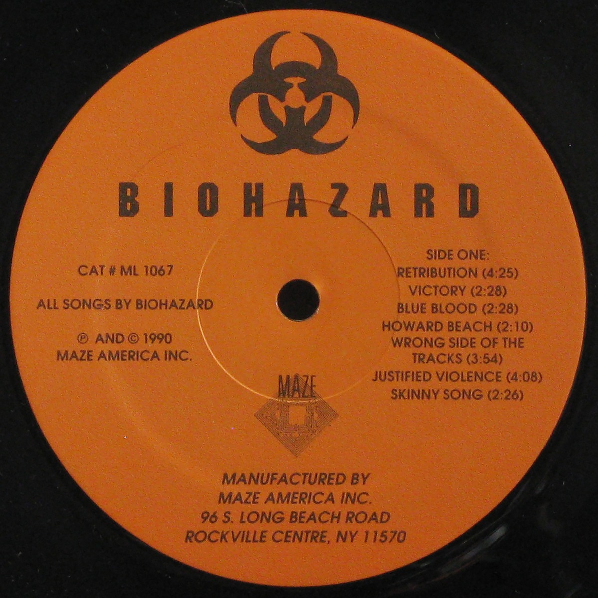 LP Biohazard — Biohazard фото 3