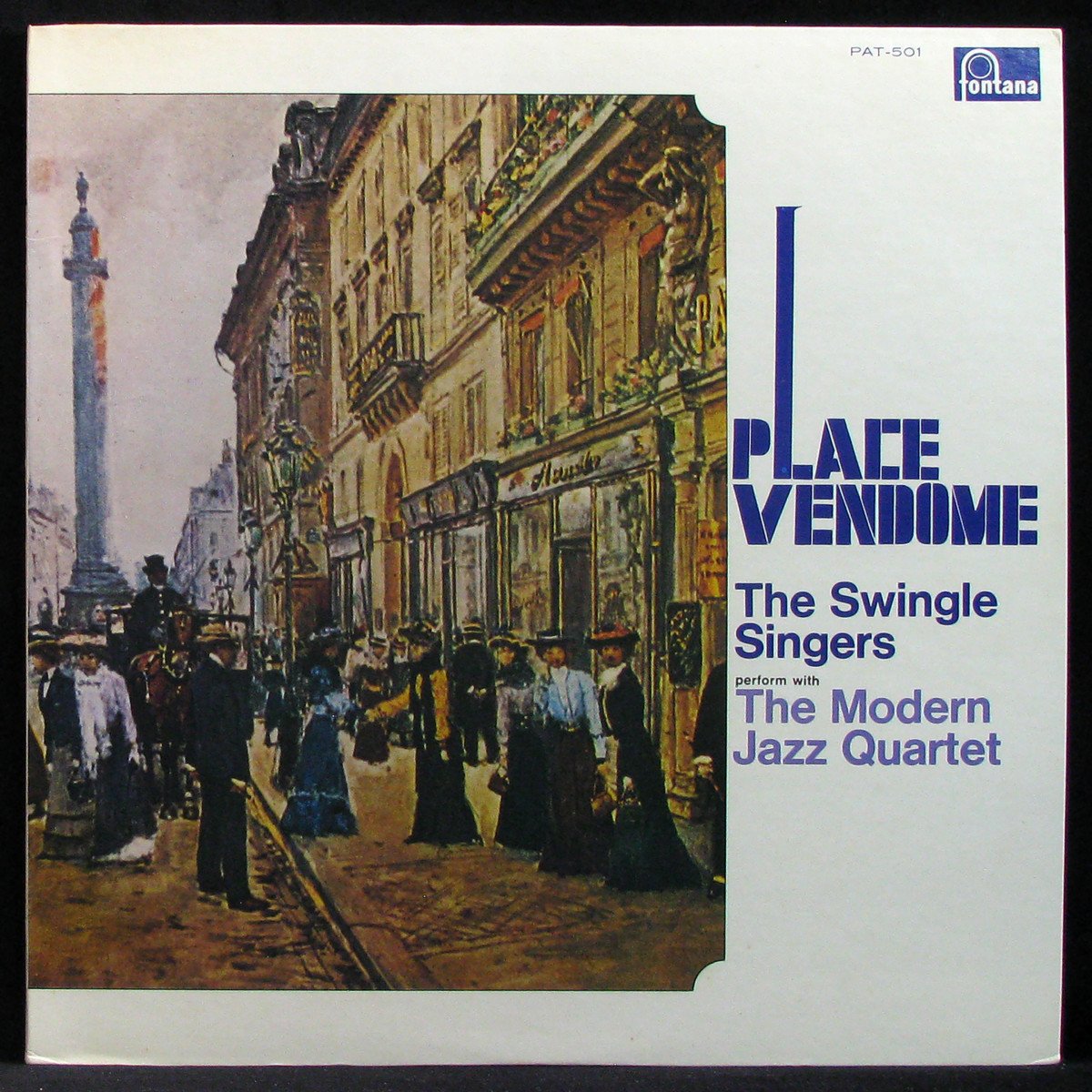 LP Swingle Singers / Modern Jazz Quartet — Place Vendome фото