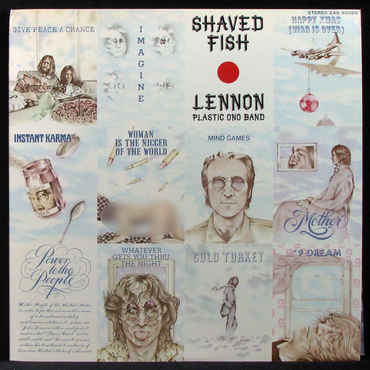 LP John Lennon / Plastic Ono Band — Shaved Fish фото