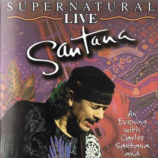 CD Santana — Supernatural Live (DVD) фото