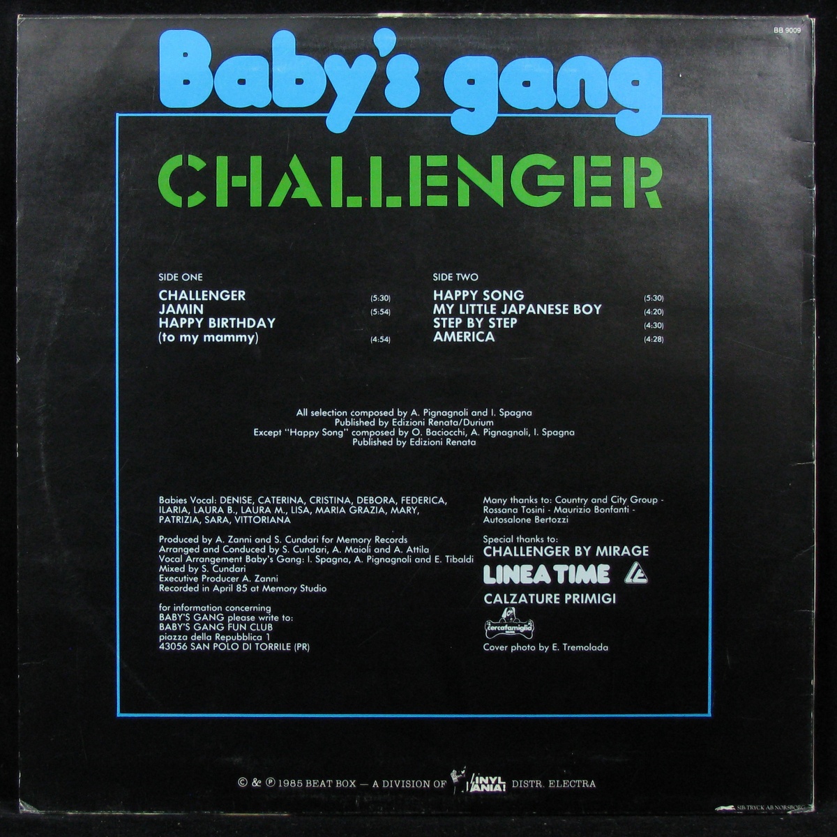 LP Babys Gang — Challenger фото 2