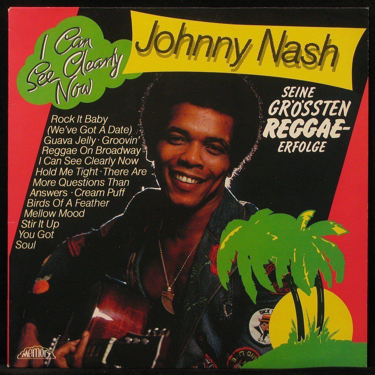 Johnny Nash I Can See Clearly Now Nm Nm