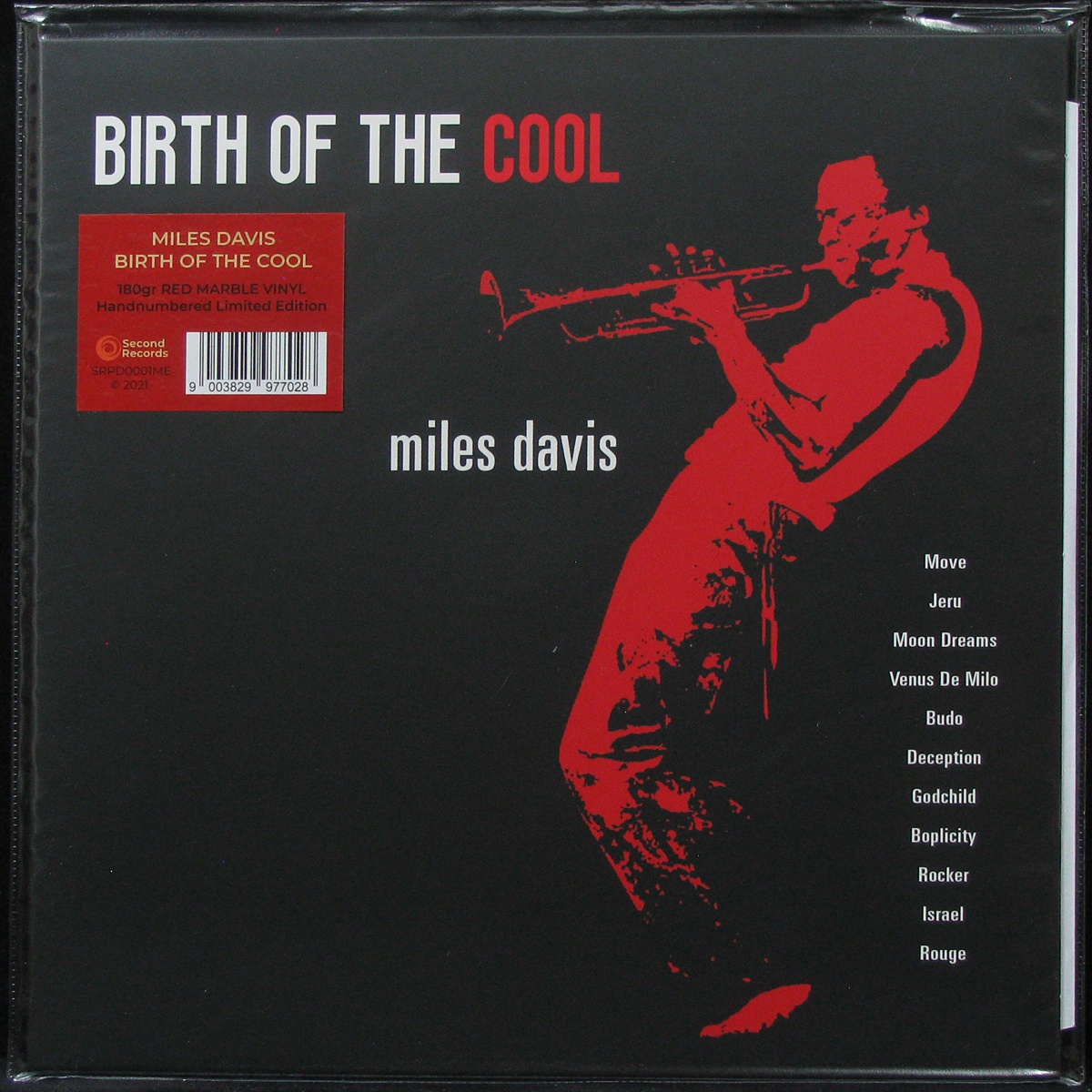 Пластинка Miles Davis Birth Of The Cool coloured vinyl 2021 M M