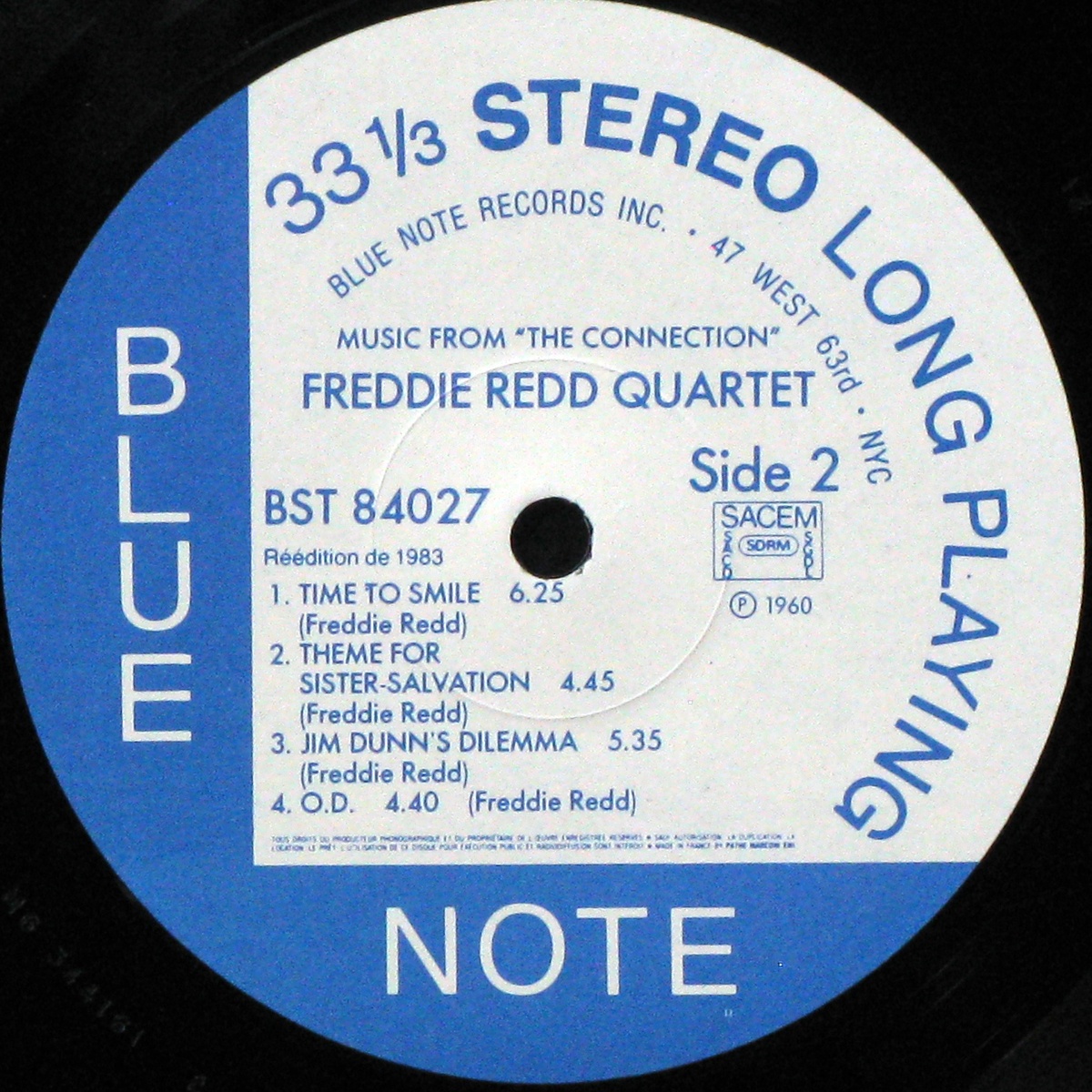 LP Freddie Redd Quartet — Music From 'The Connection' фото 4