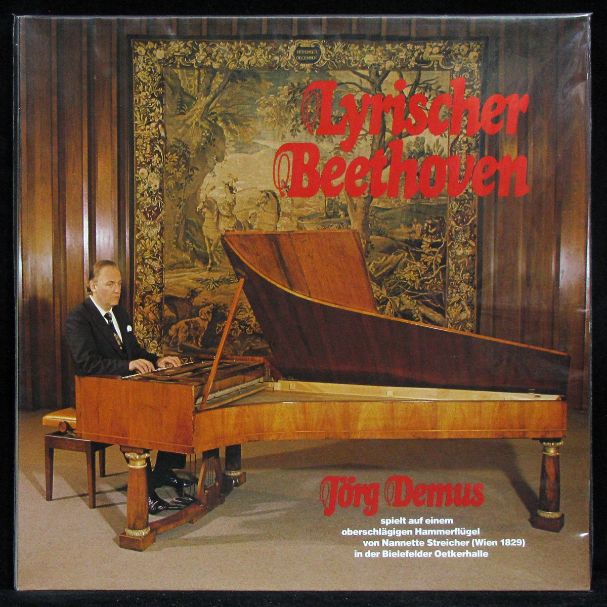 LP Jorg Demus — Lyrischer Beethoven фото