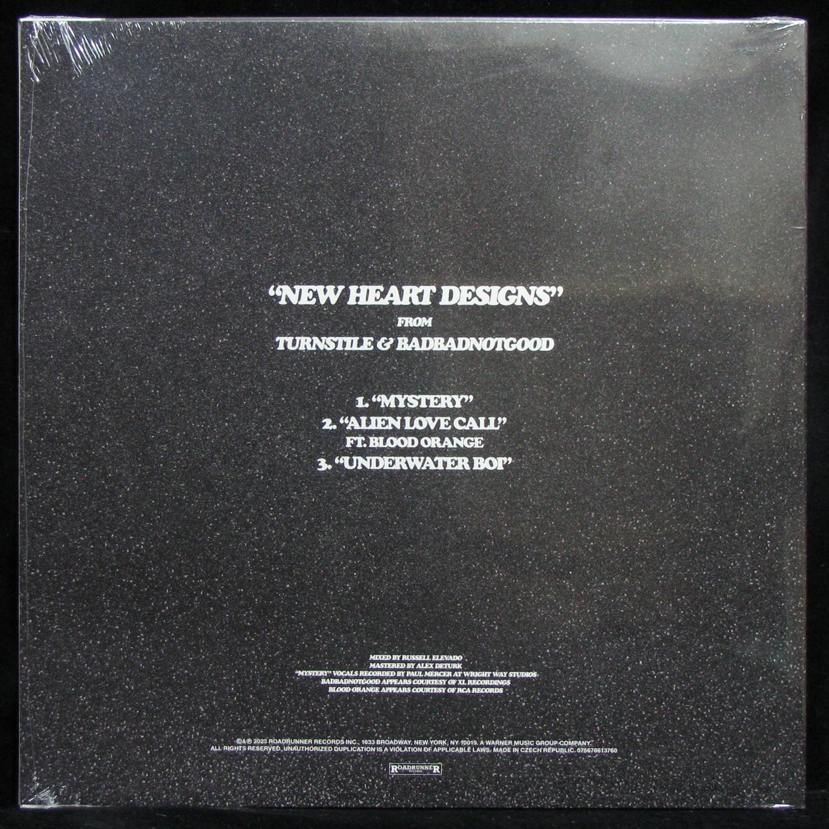 LP Turnstile / Badbadnotgood — New Heart Designs (EP, coloured vinyl) фото 2