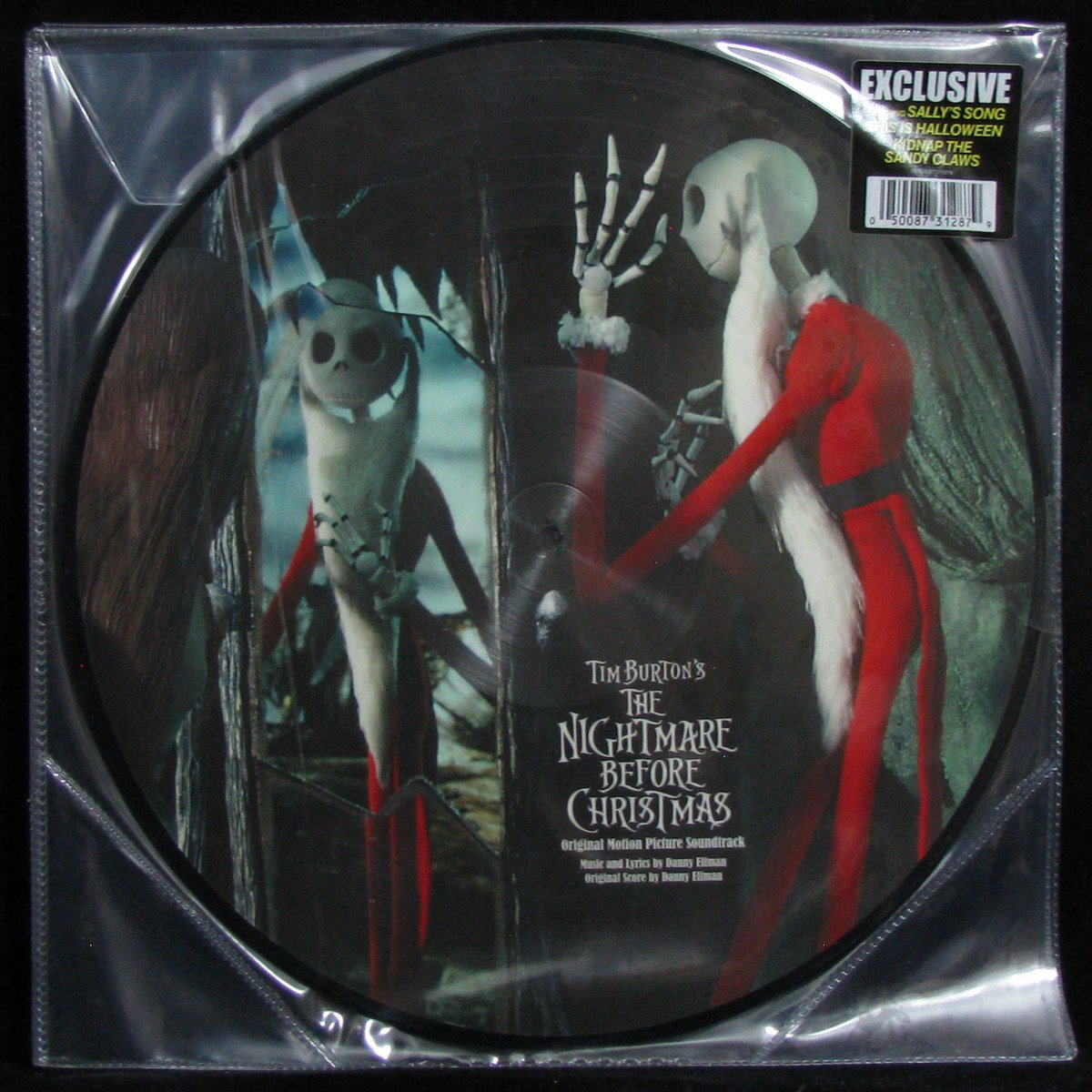 LP Danny Elfman — Nightmare Before Christmas (Original Motion Picture Soundtrack) (picture disc, 2LP) фото