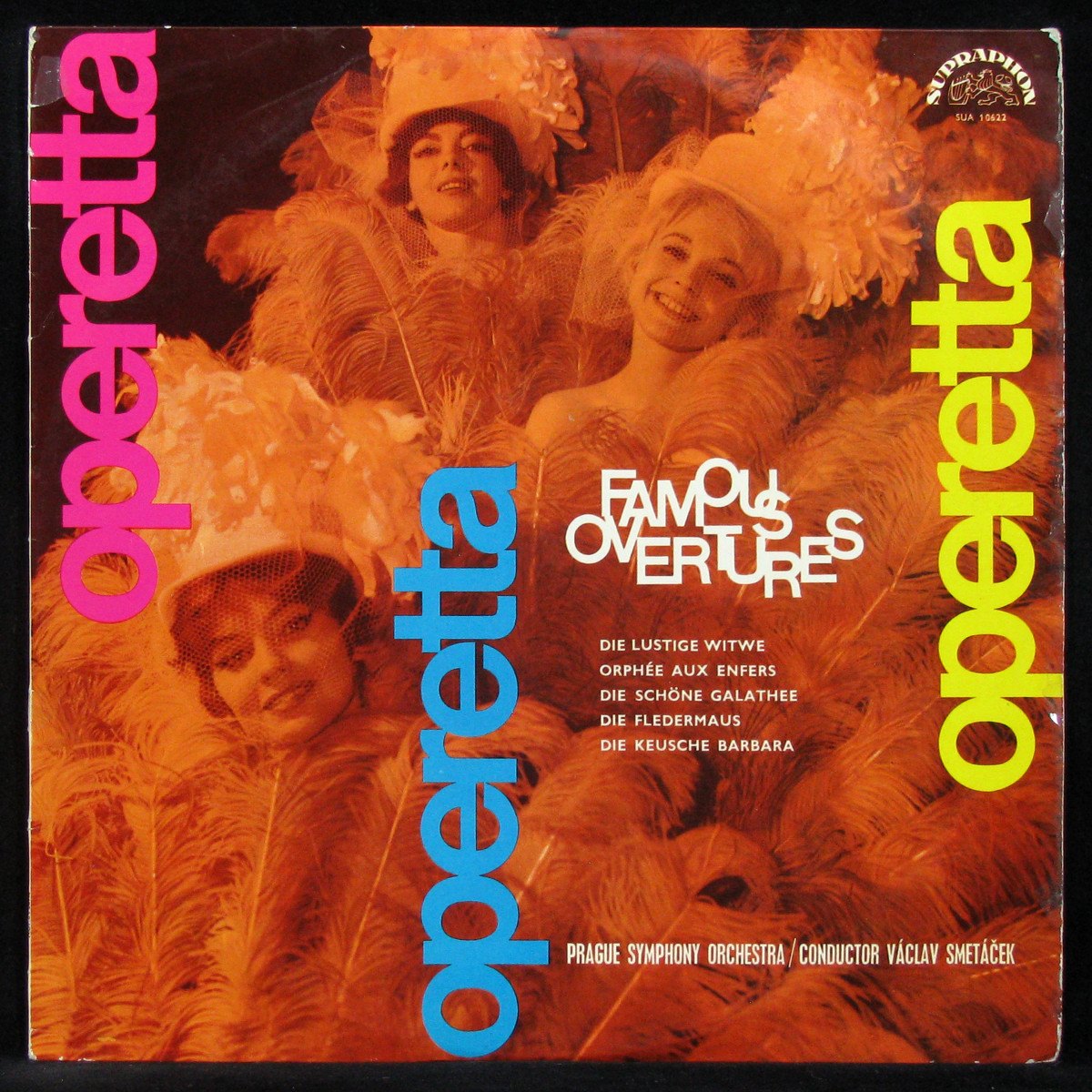 LP Vaclav Smetacek — Famous Operettas Overtures фото