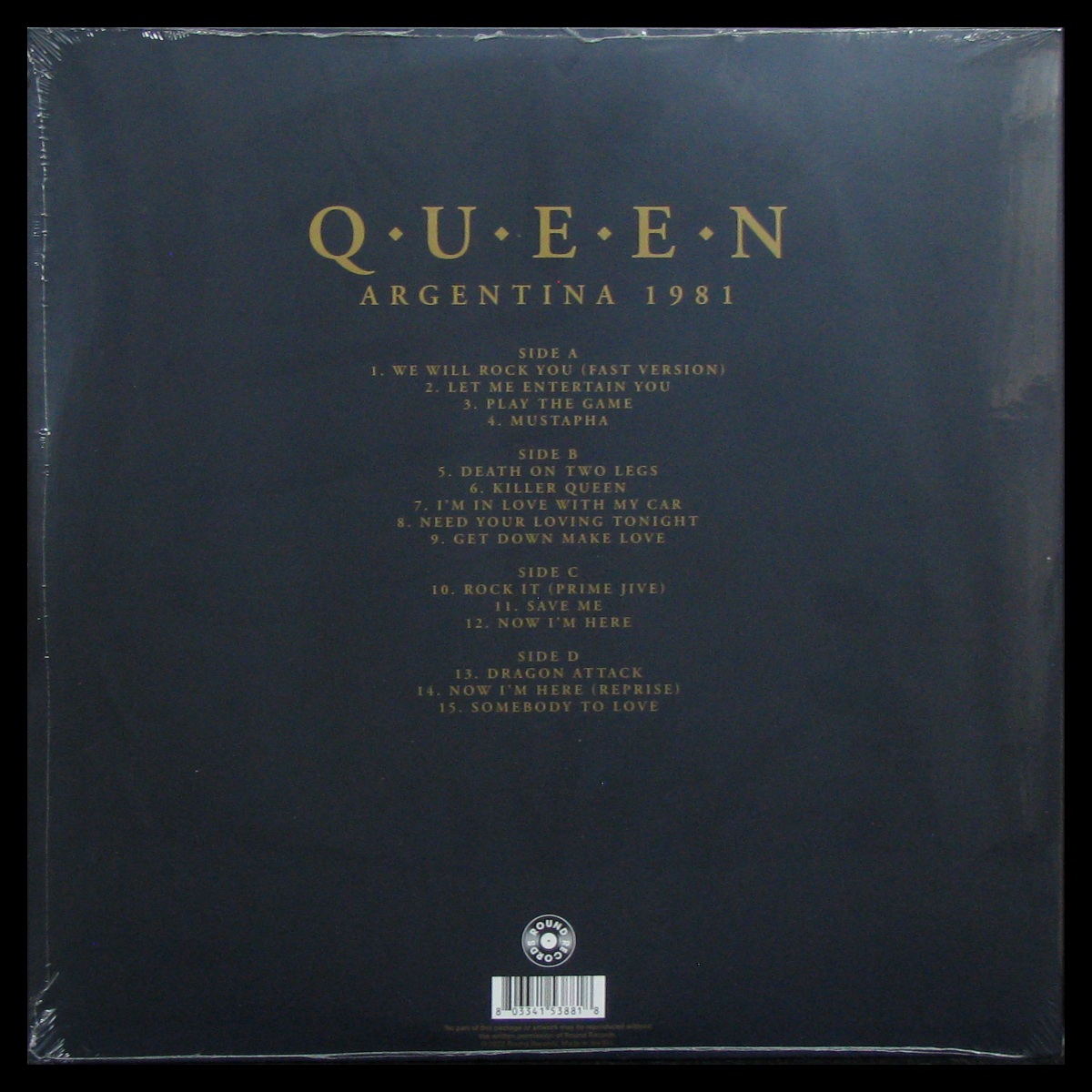 LP Queen — Argentina 1981 The Complete Buenos Aires Broadcast Volume One (2LP) фото 2