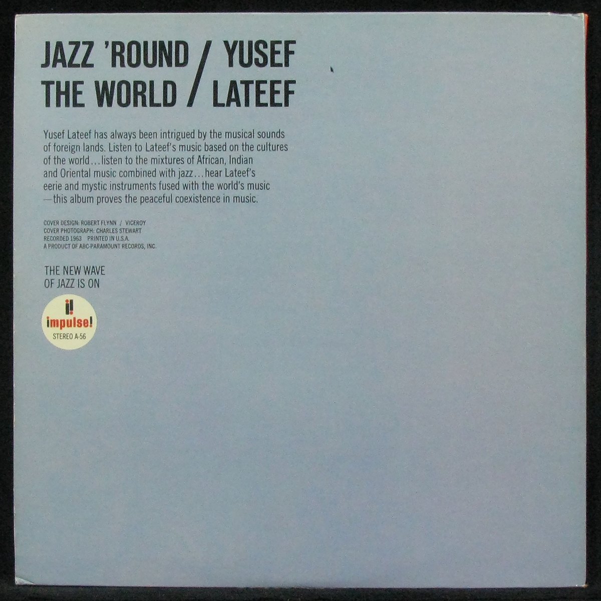 LP Yusef Lateef — Jazz 'Round The World фото 2
