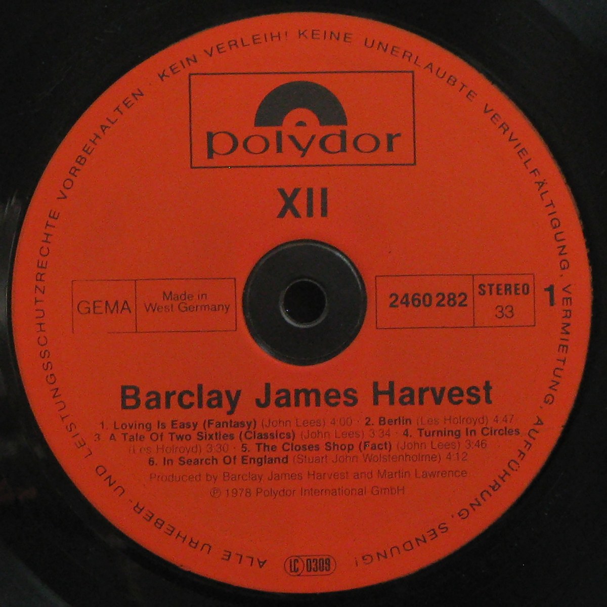 LP Barclay James Harvest — XII фото 2