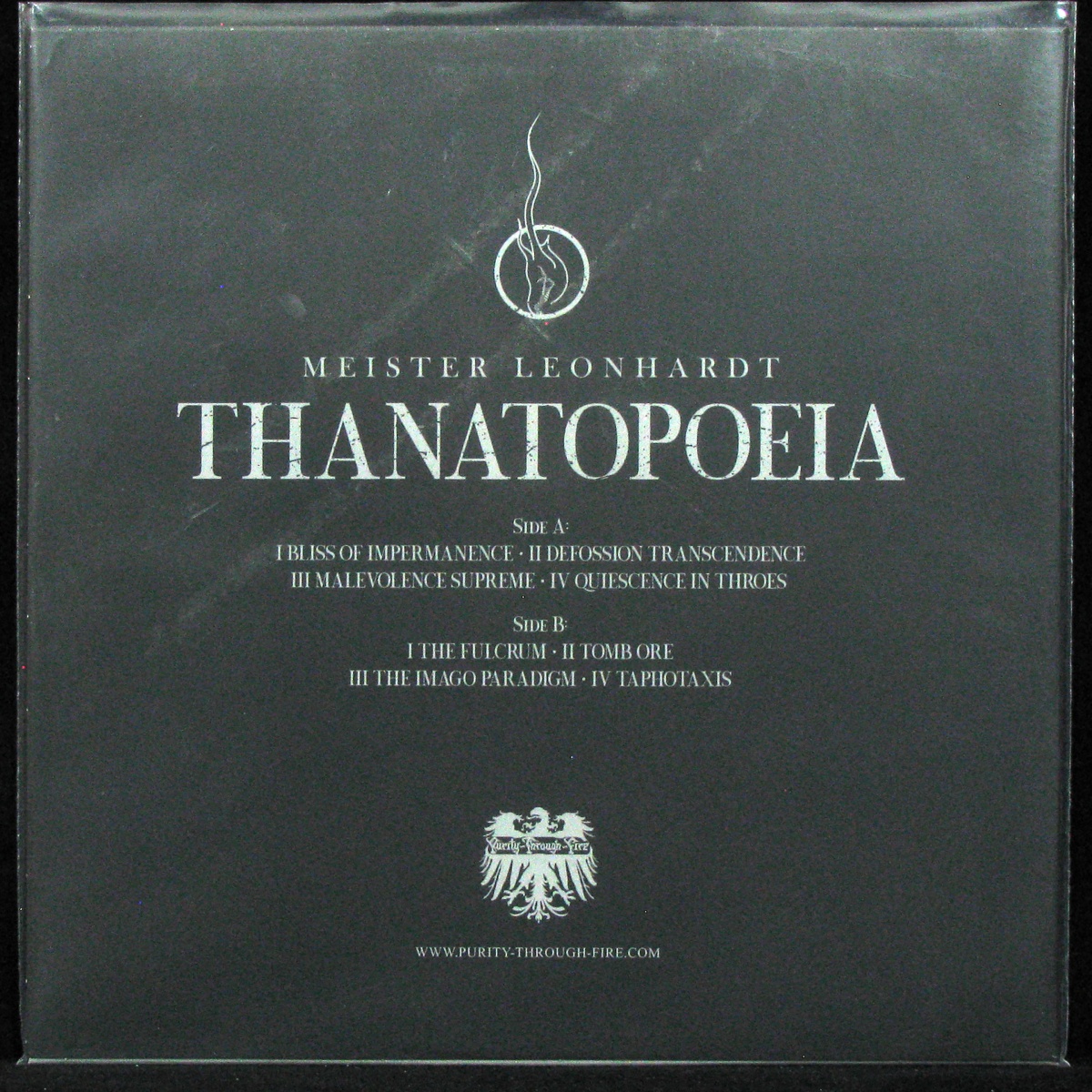LP Meister Leonhardt — Thanatopoeia фото 2